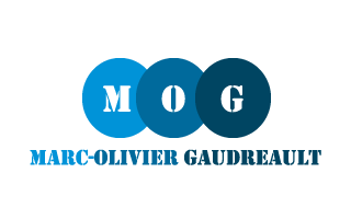 Logo personnalisé du Portfolio, représentant Marc-Olivier Gaudreault